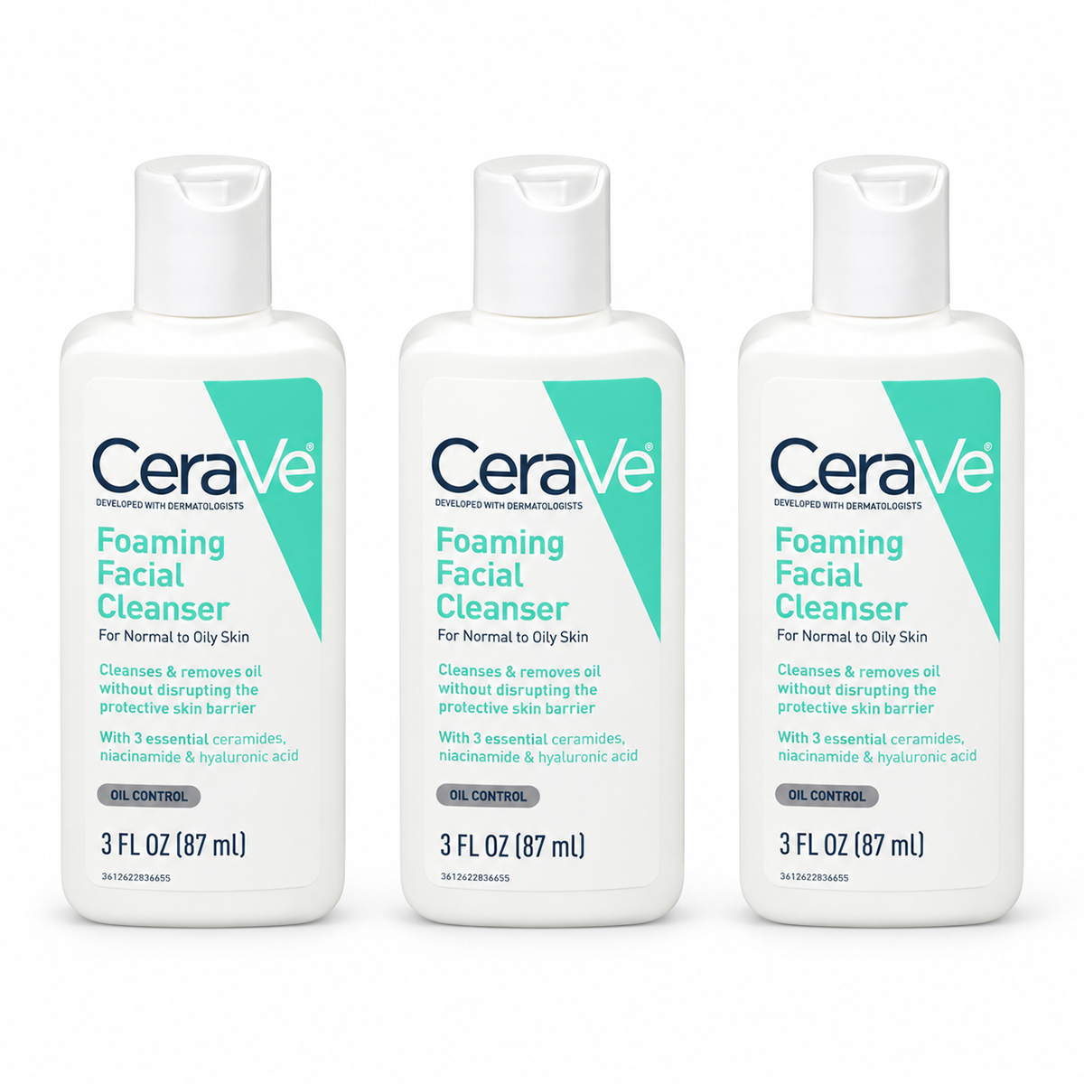 Foaming Facial Cleanser By CeraVe