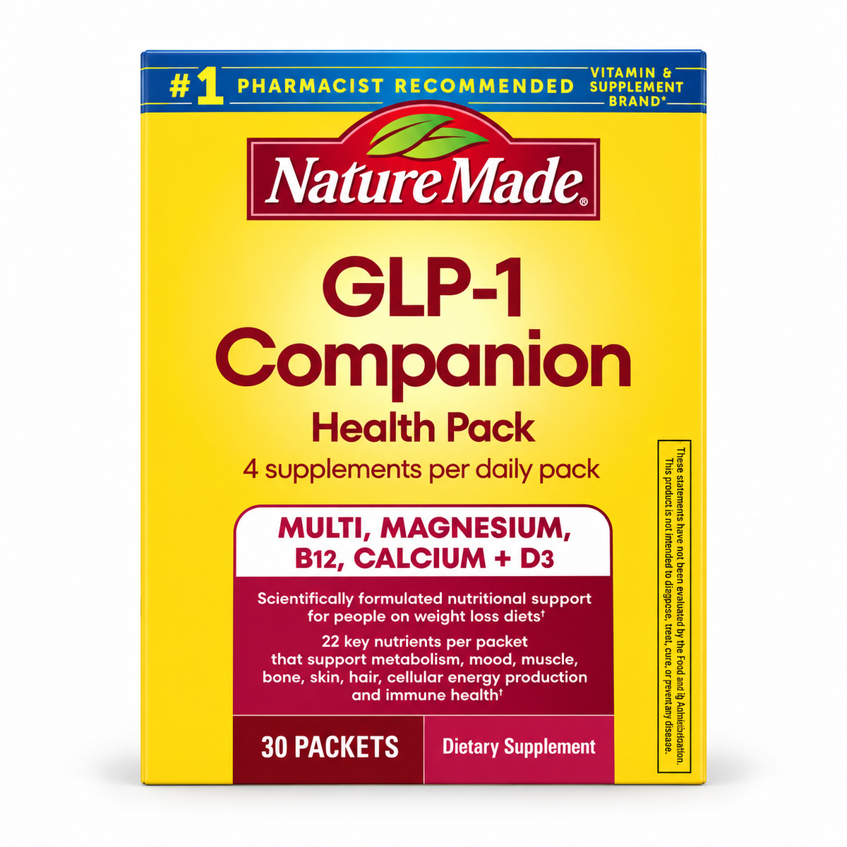 GLP-1 Companion Helath Pack Nature Made